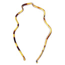 5mm Wavy Leopard Print Plastic Alicebands