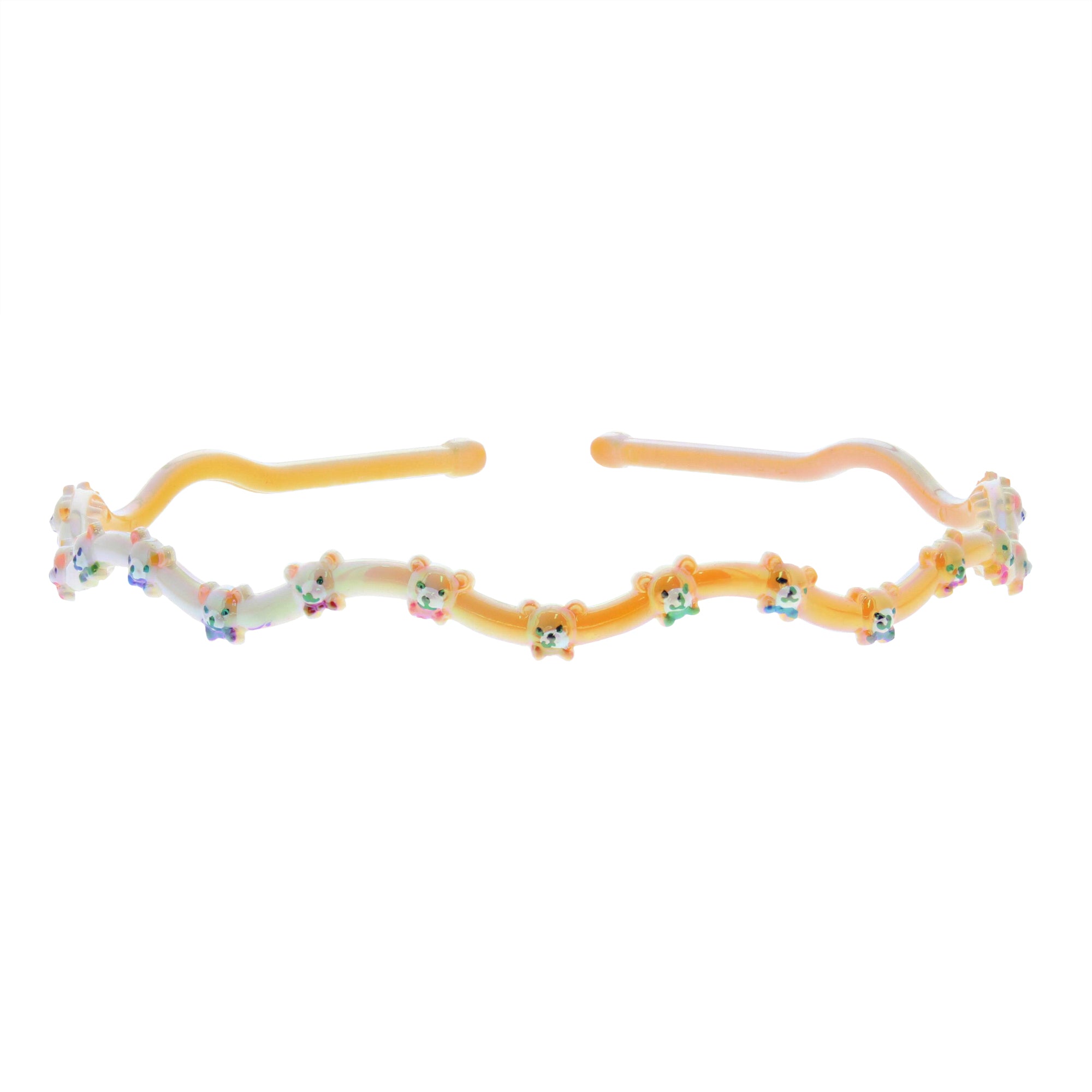 5mm Wavy Teddy Bear Alicebands