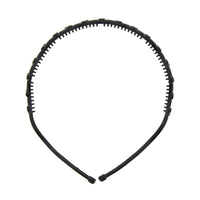 Black Wavy Aliceband with Cherries