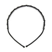 Black Wavey Aliceband with Cherries