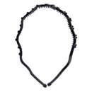 Black Wavy Aliceband with Cherries