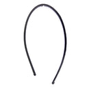 5mm Plain Black Plastic Alicebands