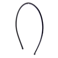 5mm Plain Black Plastic Alicebands