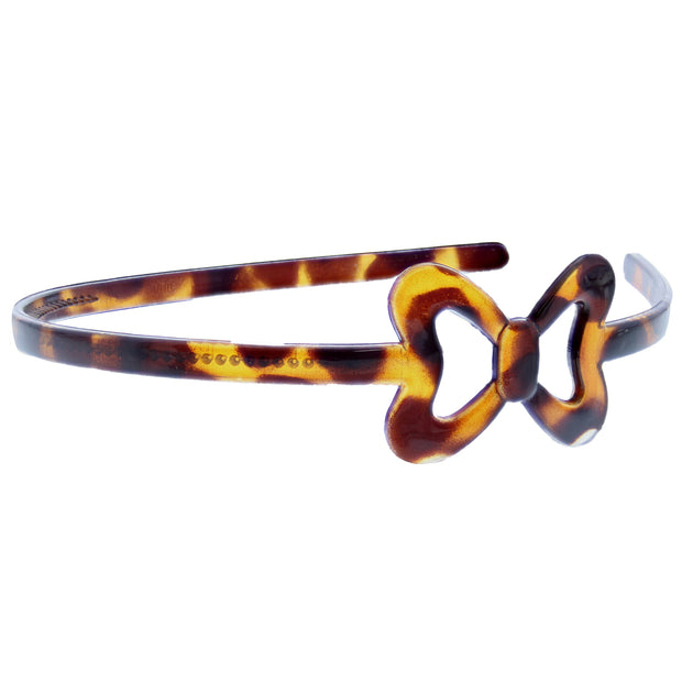5mm Plastic Bow Aliceband