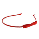 3mm Satin Bow Aliceband