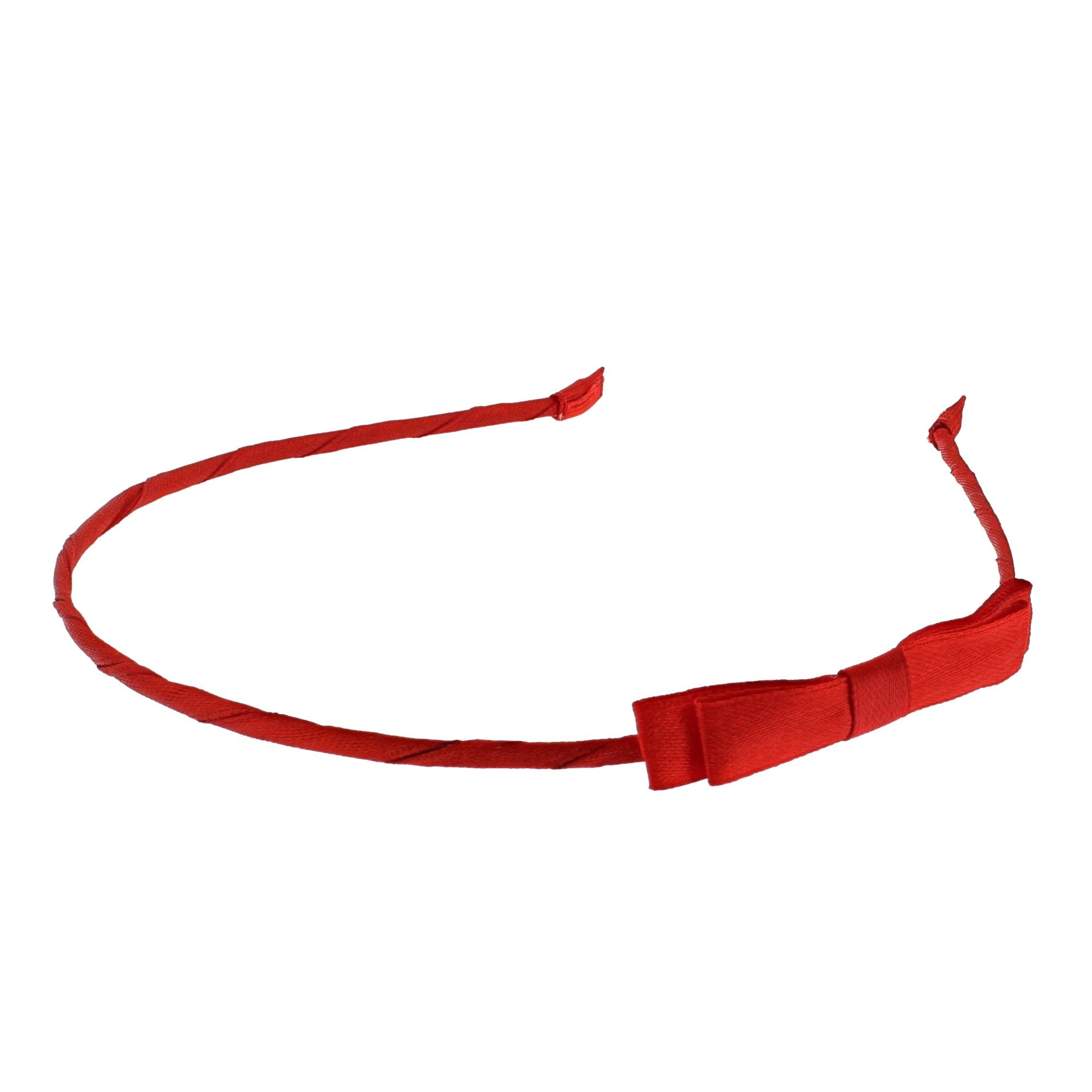 3mm Satin Bow Aliceband
