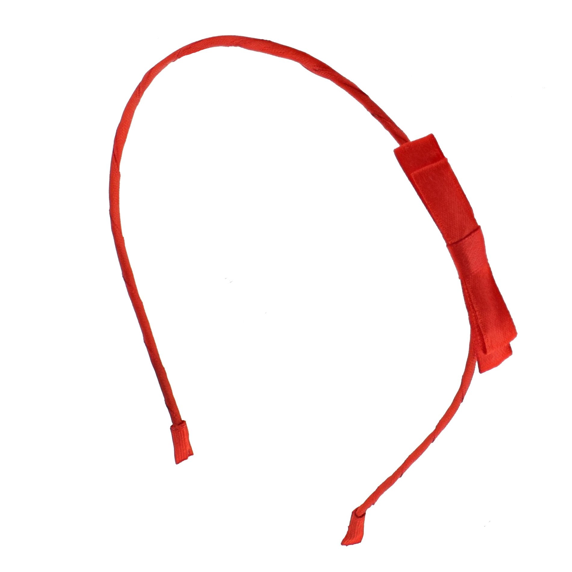 3mm Satin Bow Aliceband