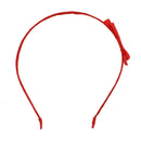 3mm Satin Bow Aliceband