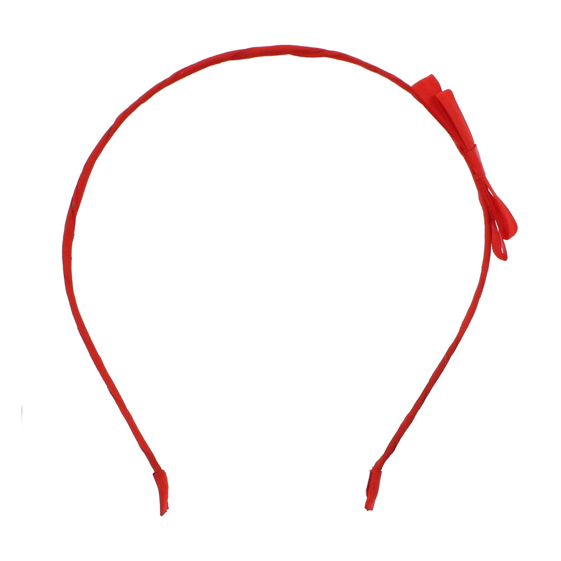 3mm Satin Bow Aliceband