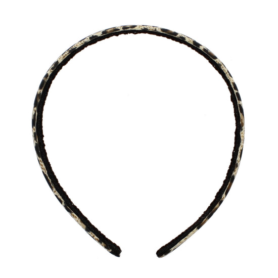 1 Inch Leopard Print Chiffon Aliceband