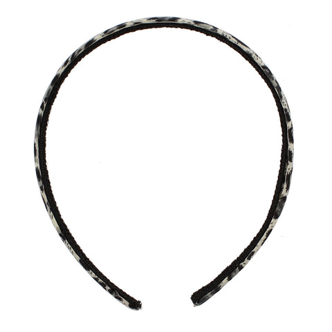 1 Inch Leopard Print Chiffon Aliceband