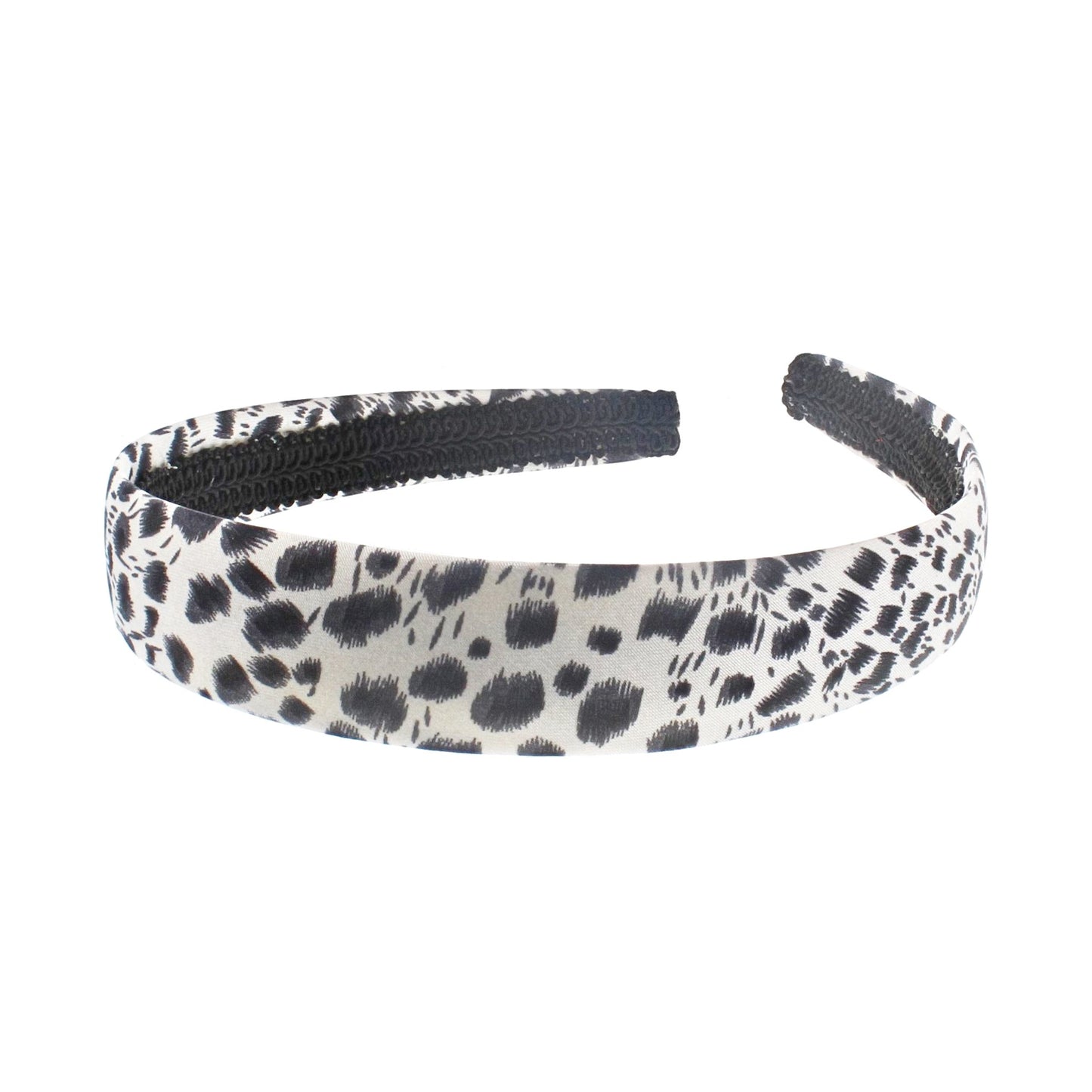 1 Inch Leopard Print Satin Aliceband