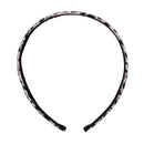 1 Inch Leopard Print Satin Aliceband