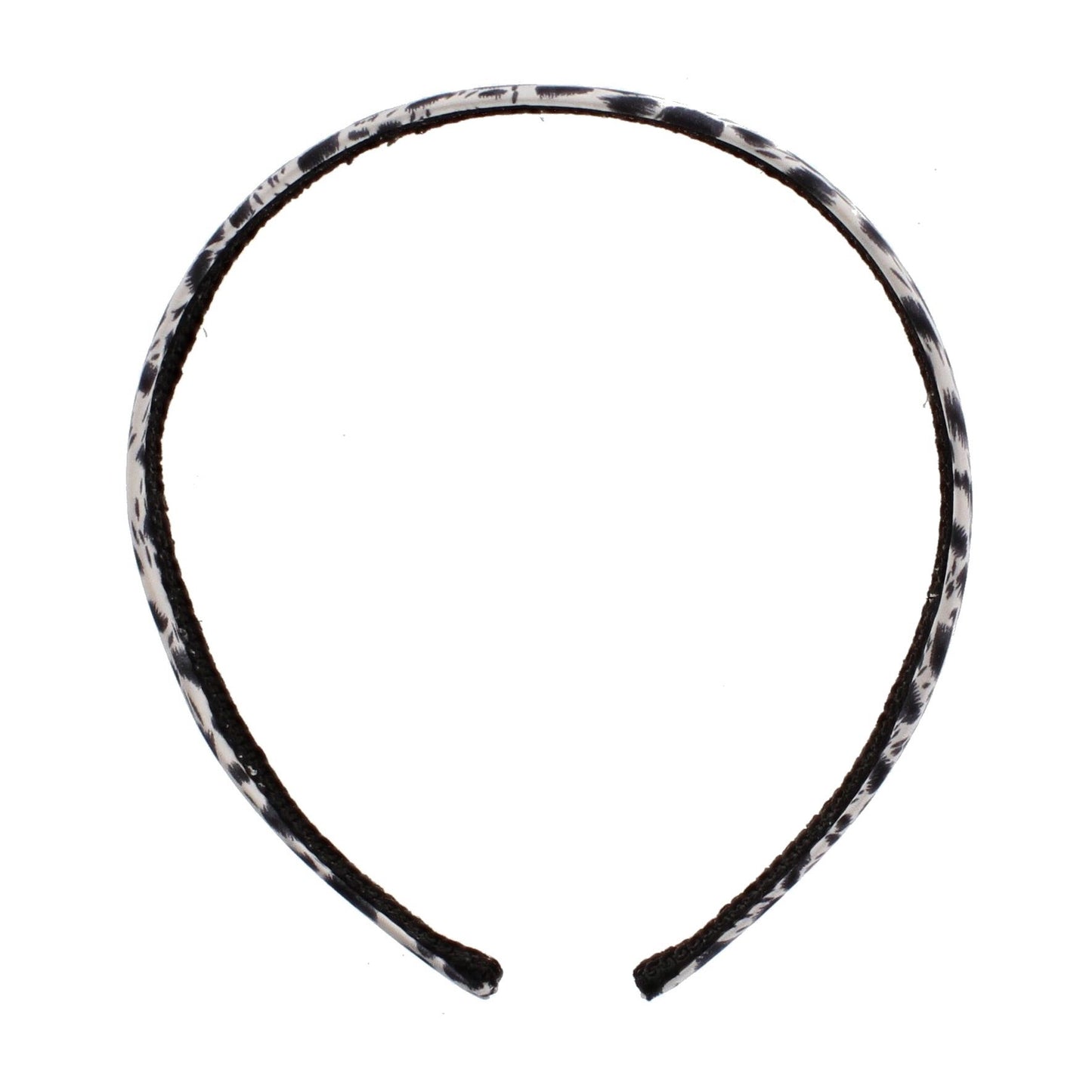 1 Inch Leopard Print Satin Aliceband