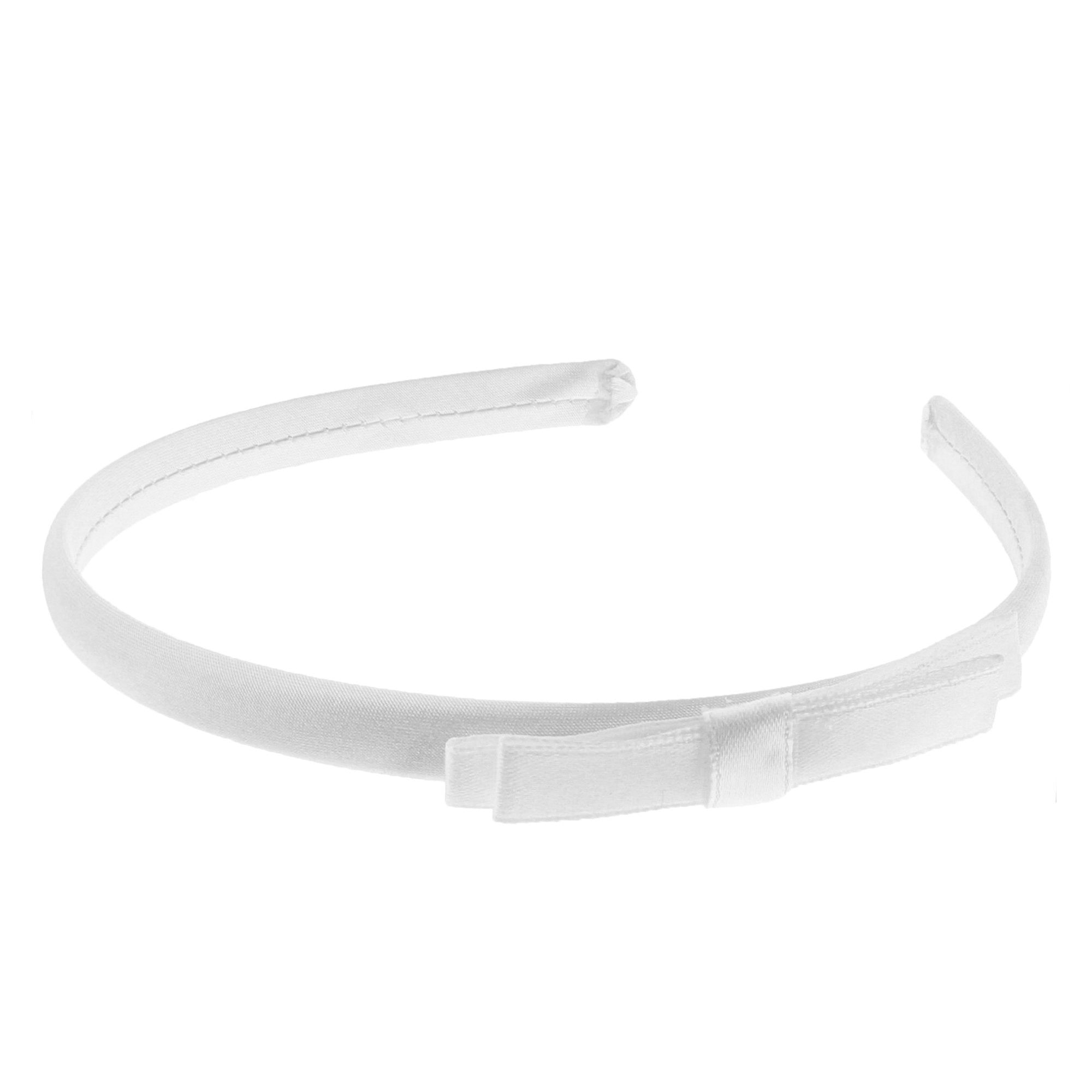 Satin Bow Aliceband
