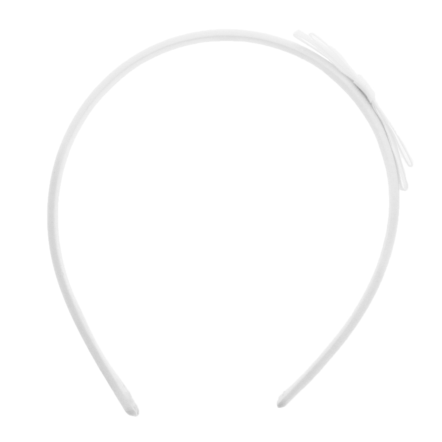 Satin Bow Aliceband