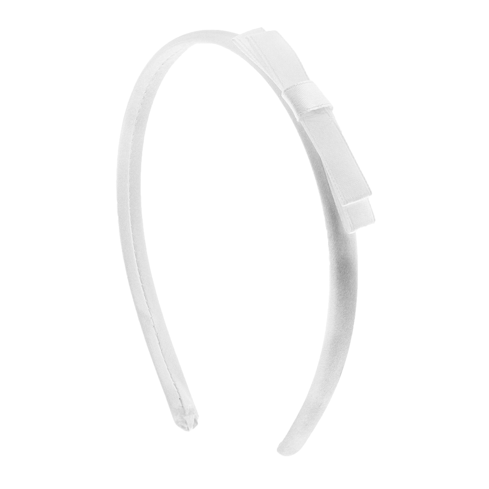 Satin Bow Aliceband