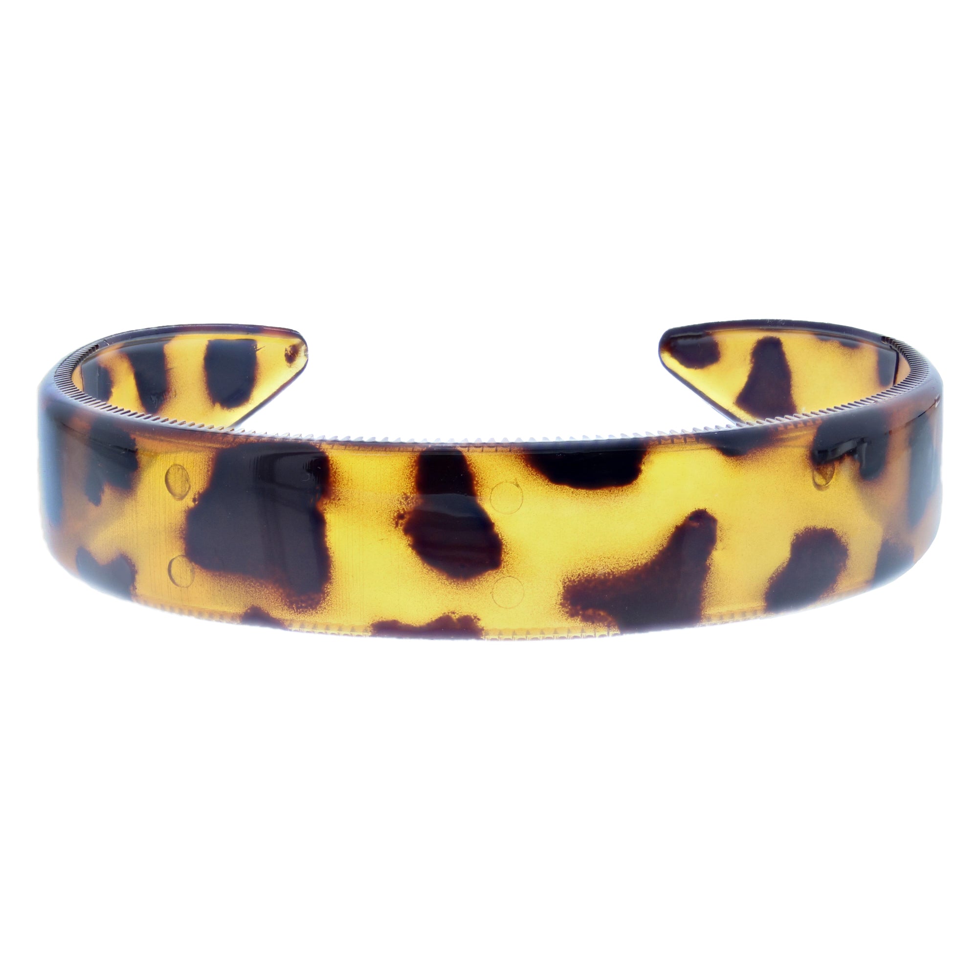 Leopard Print Tortoiseshell Plastic 25mm Aliceband