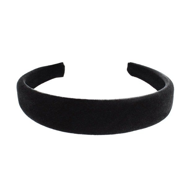 25mm Velvet Padded Aliceband