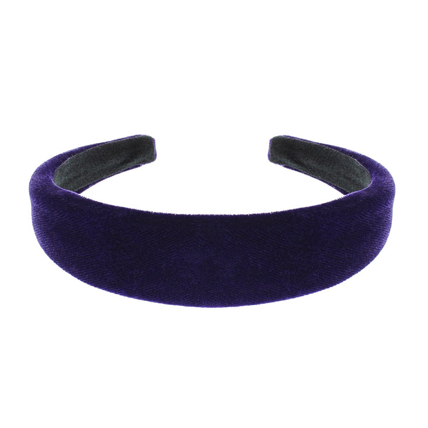 25mm Velvet Padded Aliceband