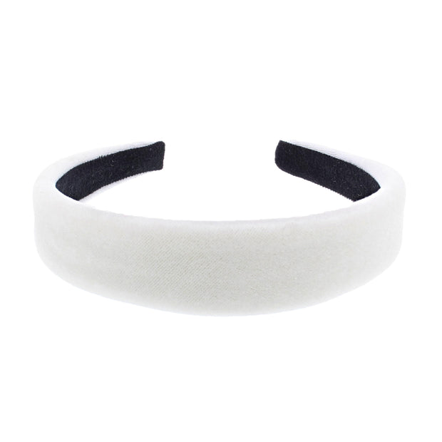 25mm Velvet Padded Aliceband