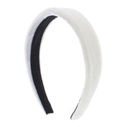 25mm Velvet Padded Aliceband