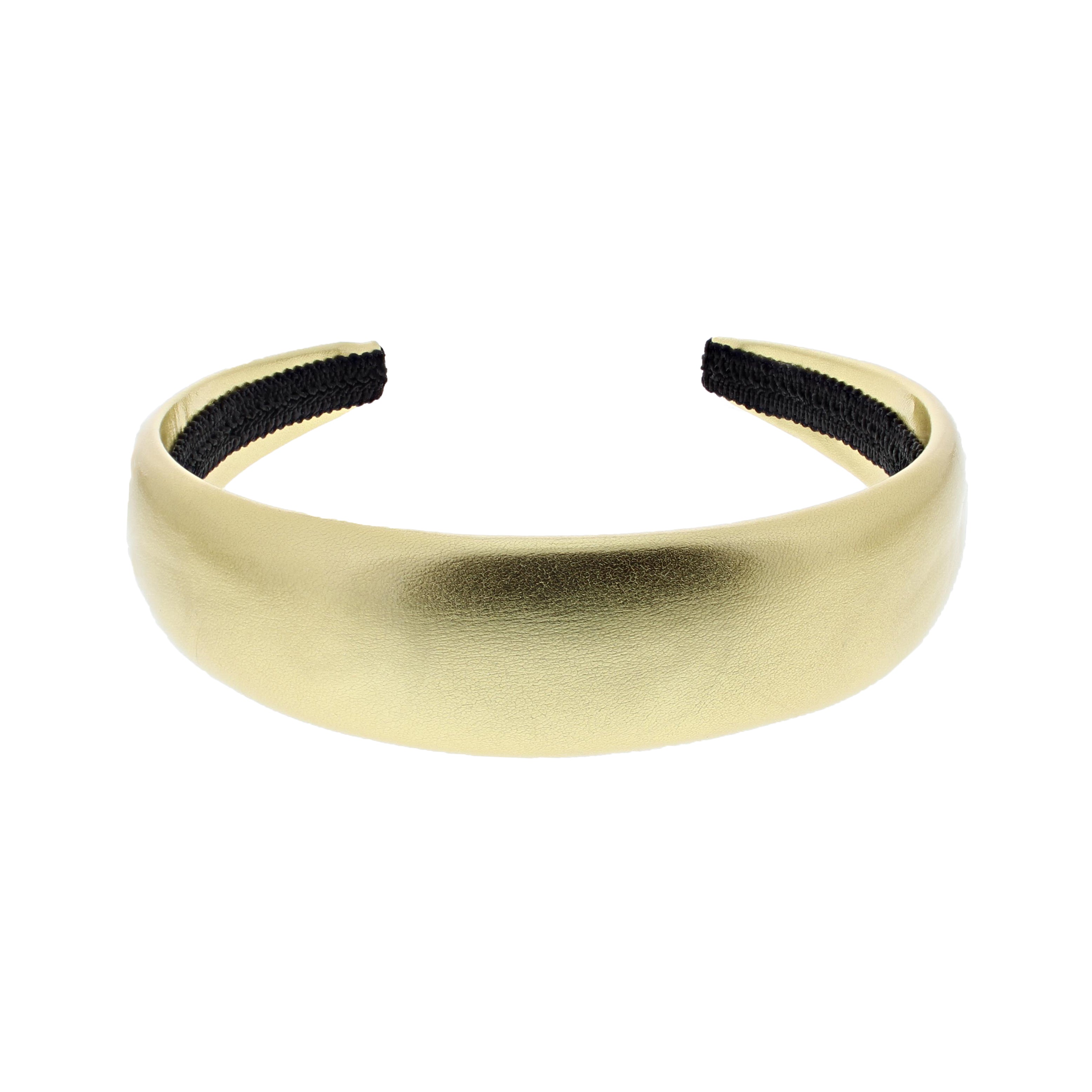 Shiny PU Padded Plastic Aliceband