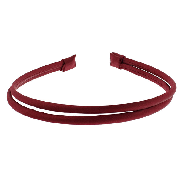 6mm Double Satin Aliceband