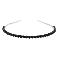 Assorted Colour 1 Row Stone Thin Alicebands
