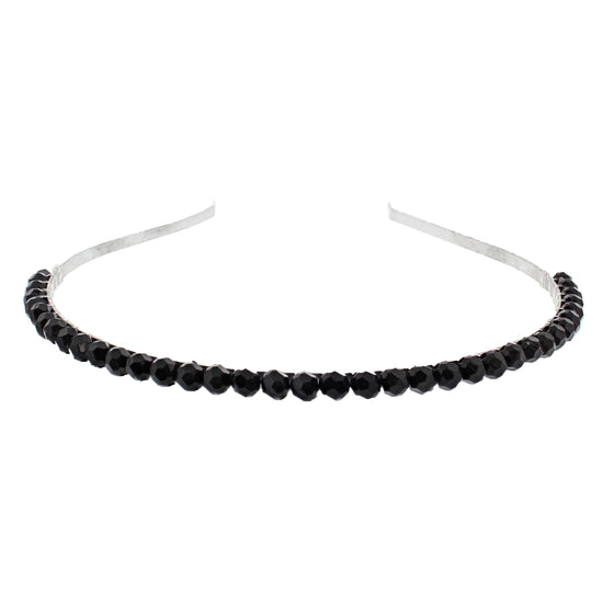 Assorted Colour 1 Row Stone Thin Alicebands
