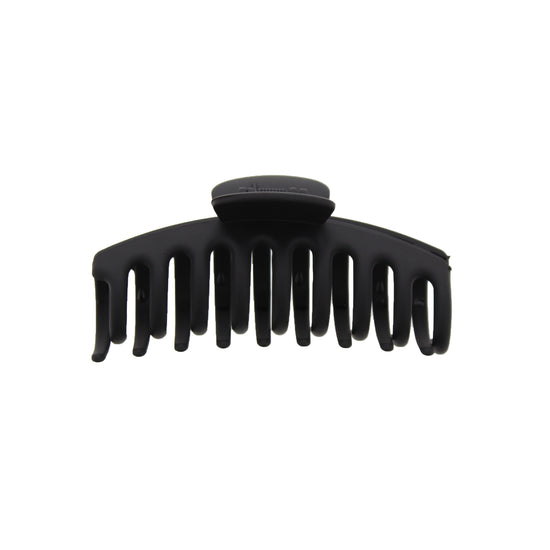 11cm Matte Black Barrel Hair Claw Clips