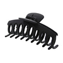 11cm Matte Black Barrel Hair Claw Clips