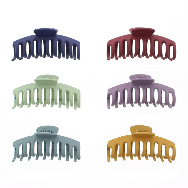 11cm Assorted Matte Finish Barrel Clamps