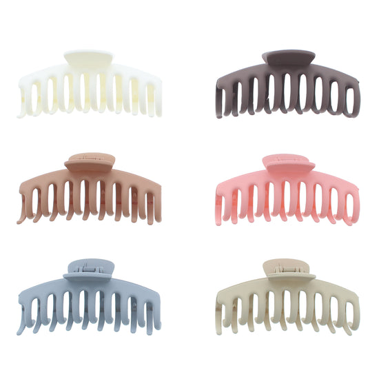11cm Assorted Matte Finish Barrel Clamps