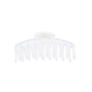 11cm Clear Barrel Hair Claw Clips