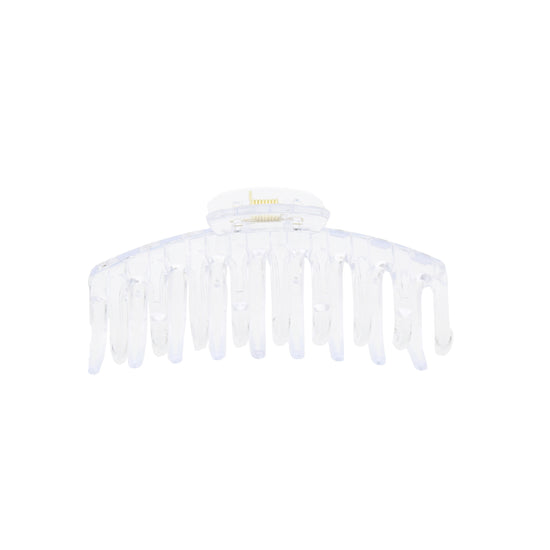 11cm Clear Barrel Hair Claw Clips