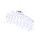 11cm Clear Barrel Hair Claw Clips