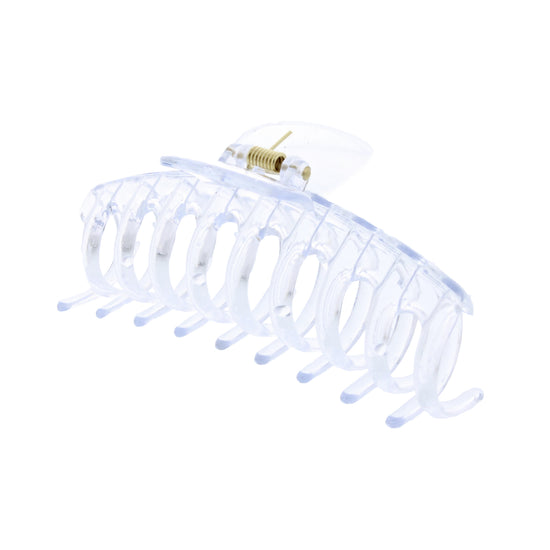 11cm Clear Barrel Hair Claw Clips