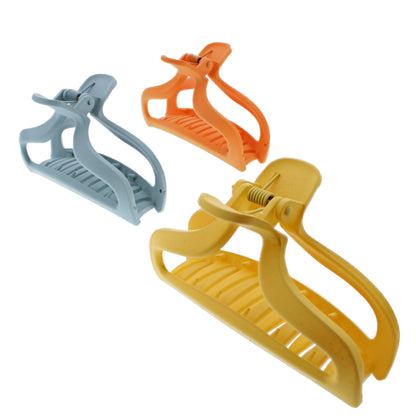 10cm Assorted Autumn Matte Finish Clamps
