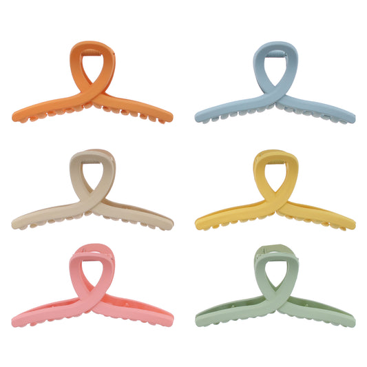11.5cm Assorted Autumn Matte Finish Clamps