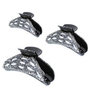 Clear Diamante Stone Hair Clips