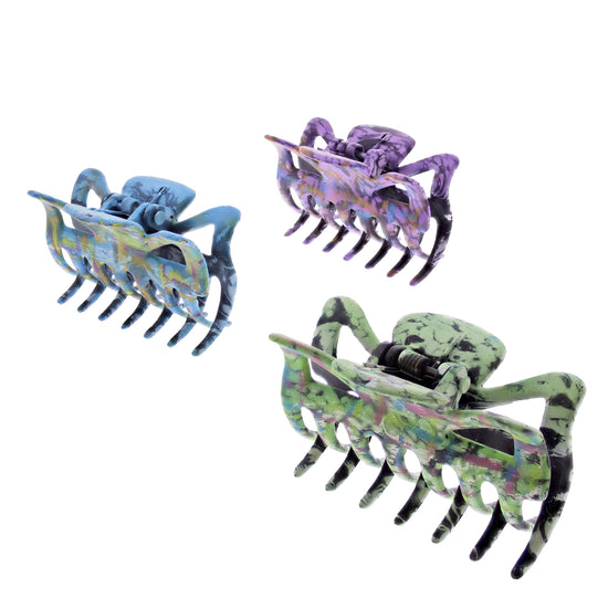 6cm Acid Wash Effect Hair Claw Clips