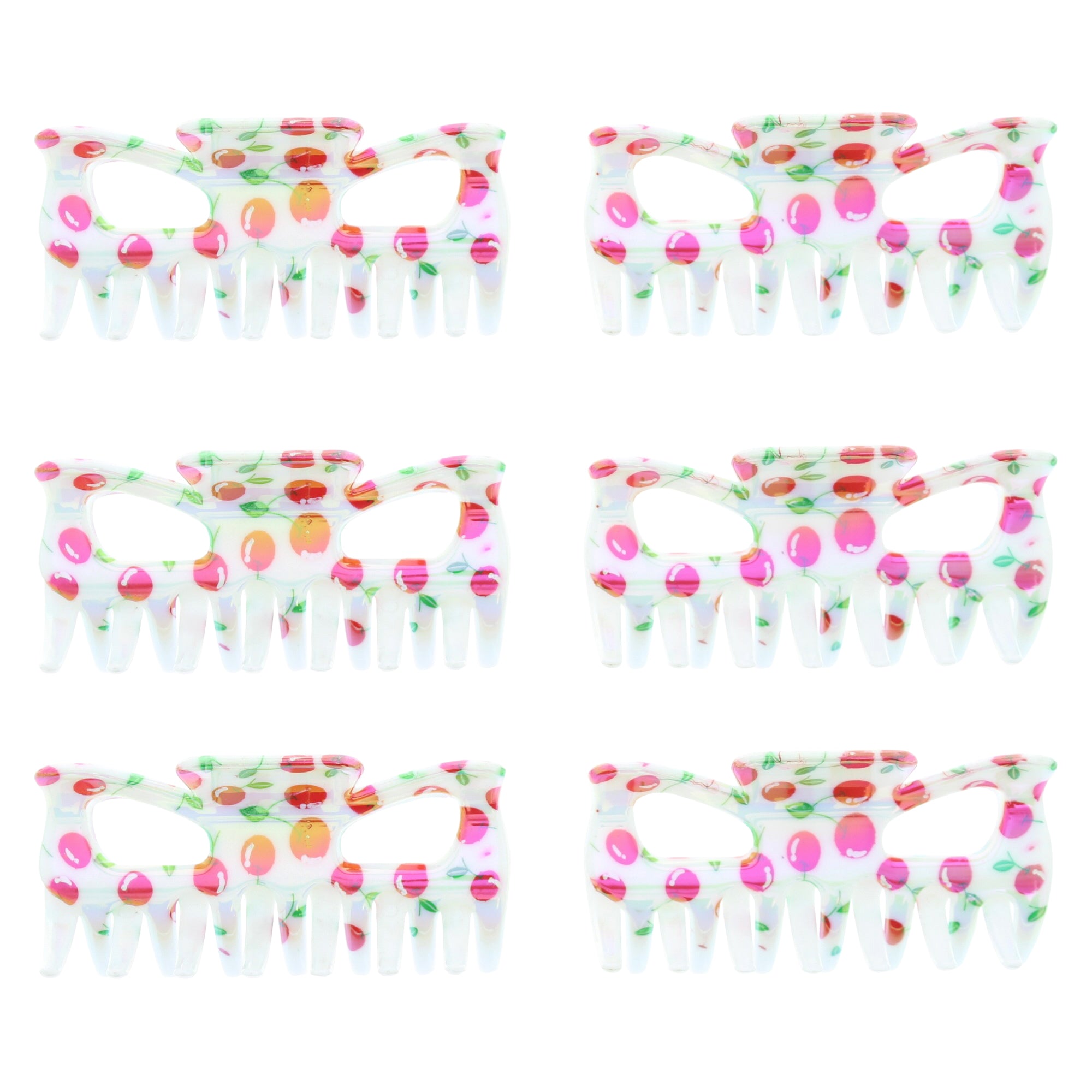 9cm Cherry Hair Claw Clips