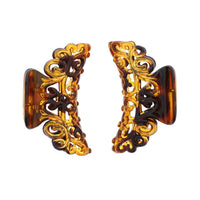 7cm Filigree Design Hair Claw Clips