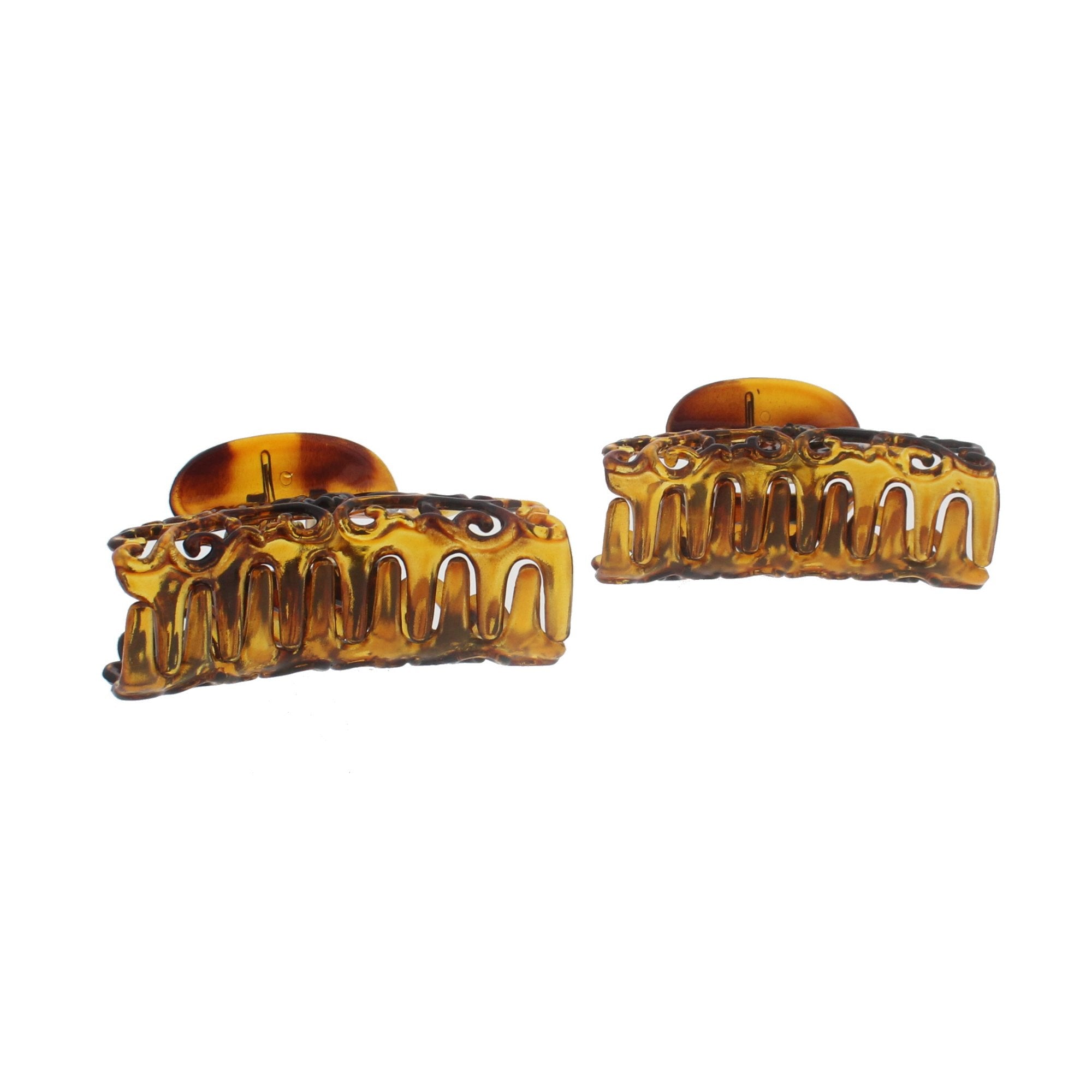 7cm Filigree Design Hair Claw Clips