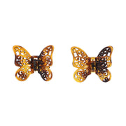 5cm Butterfly Filigree Clamps