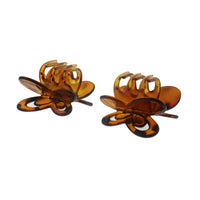 6cm Butterfly Hair Claw Clips