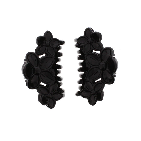 6.5cm Triple Flower Hair Claw Clips