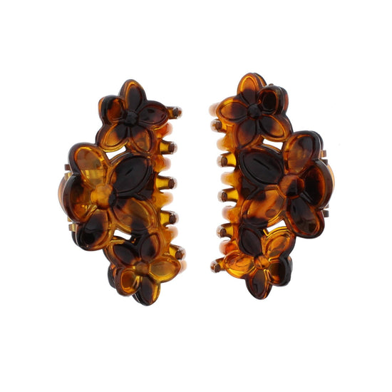 6.5cm Triple Flower Hair Claw Clips