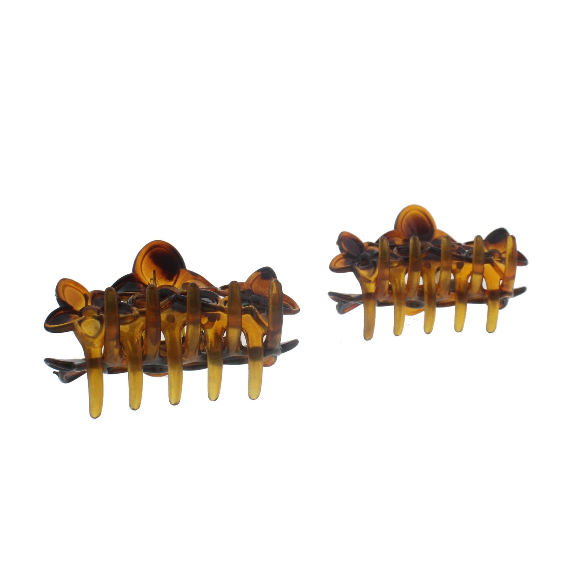 6.5cm Triple Flower Hair Claw Clips